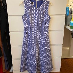 Anne Klein blue dress